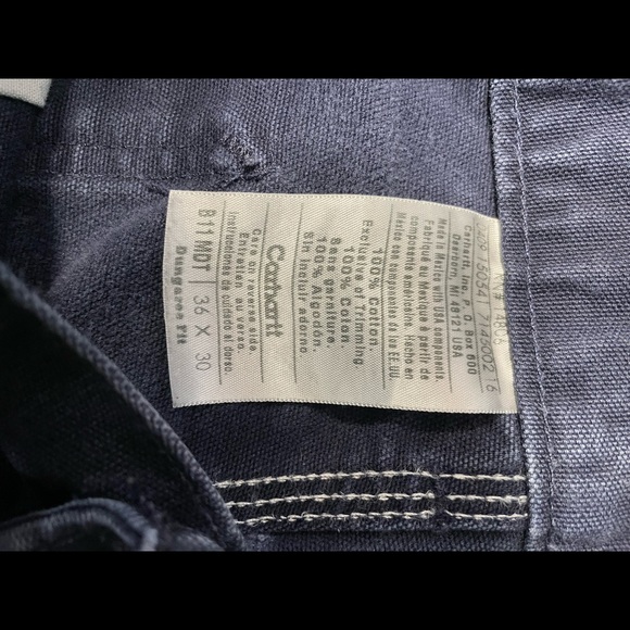 Carhartt Original Dungaree Fit Men’s size 36 x 30 - Picture 4 of 5